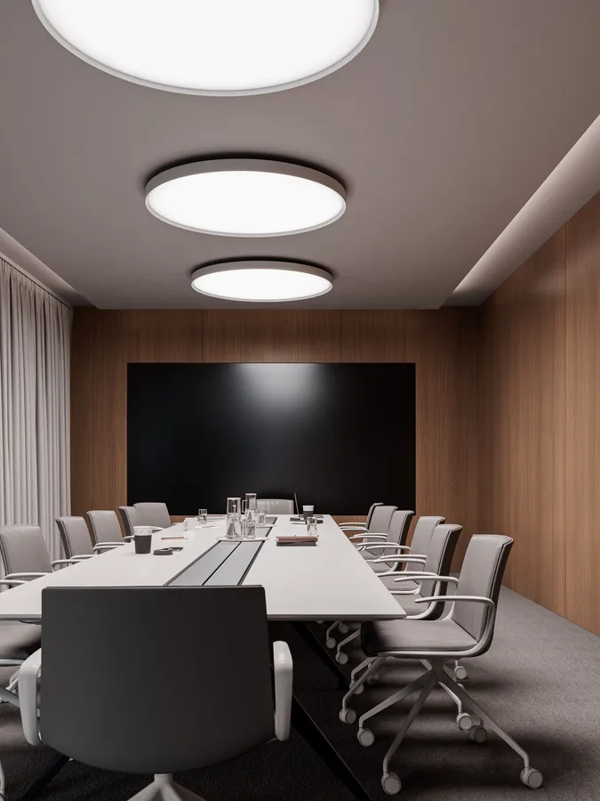 Juliette Round — Panel Light by Picasso Lighting