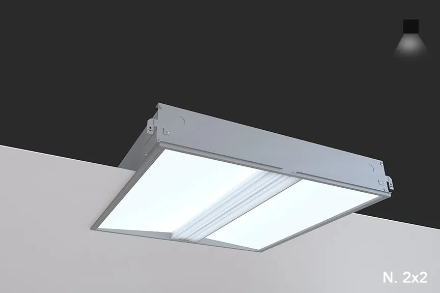 Rail 2x2 — Troffer by Picasso Lighting